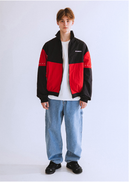 RG Old Track Jacket (Black/Red)