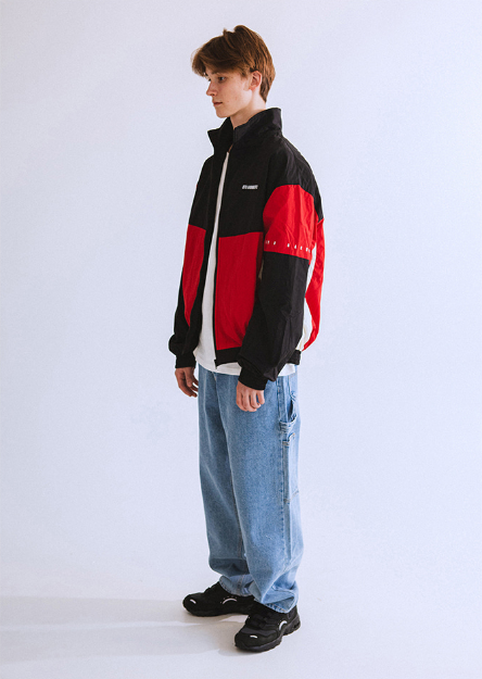 RG Old Track Jacket (Black/Red)