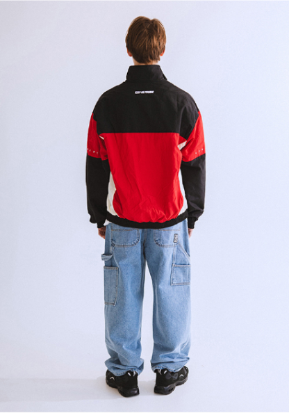 RG Old Track Jacket (Black/Red)