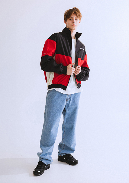 RG Old Track Jacket (Black/Red)