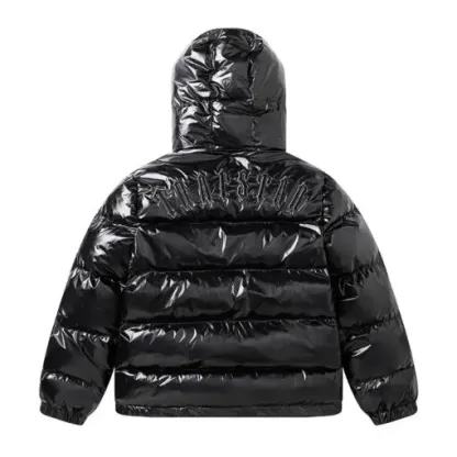 Trapstar Hooded Puffer Irongate Jacket Black