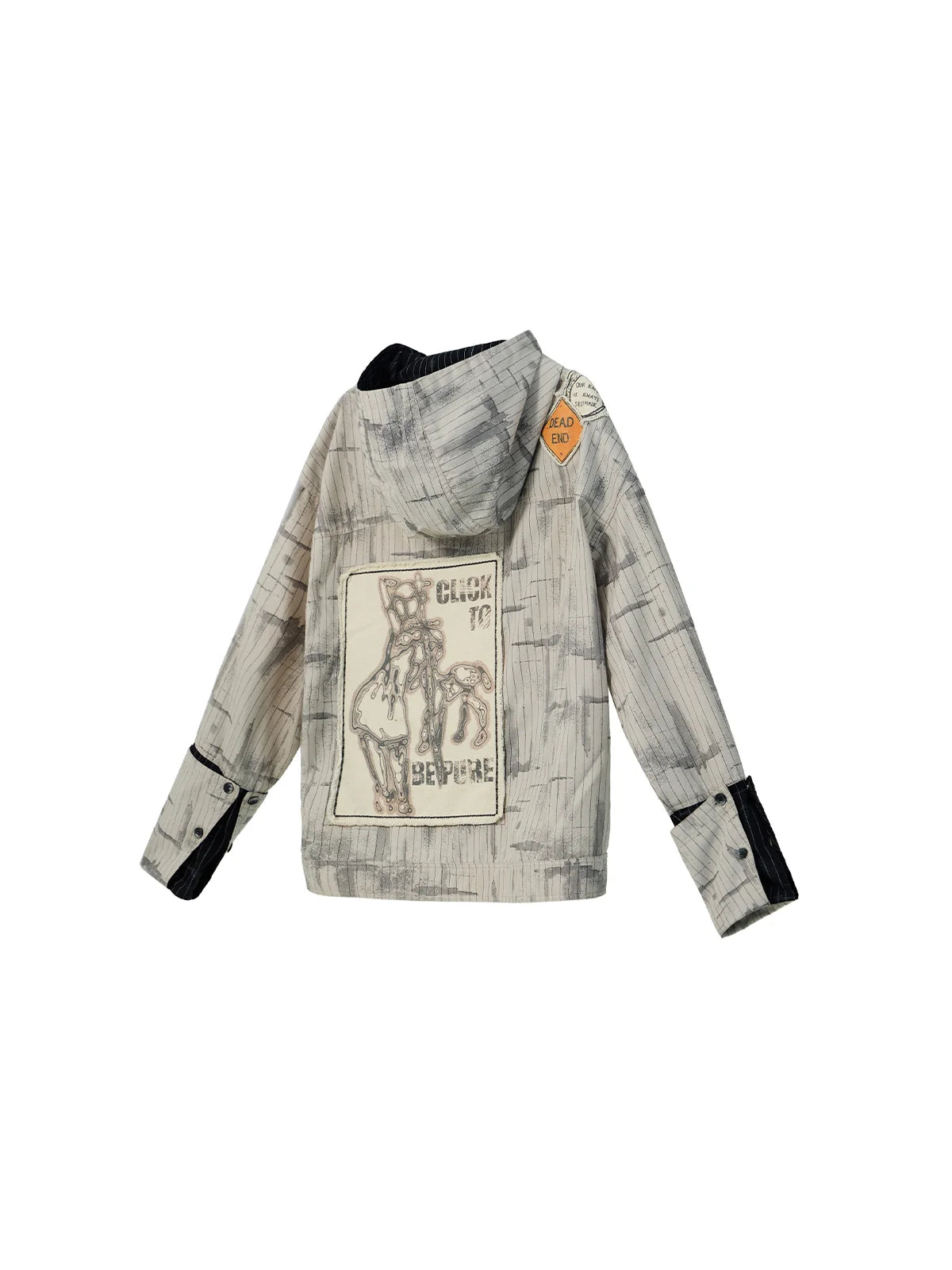 EMO "Self-Made Fate" Deconstructed Jacket