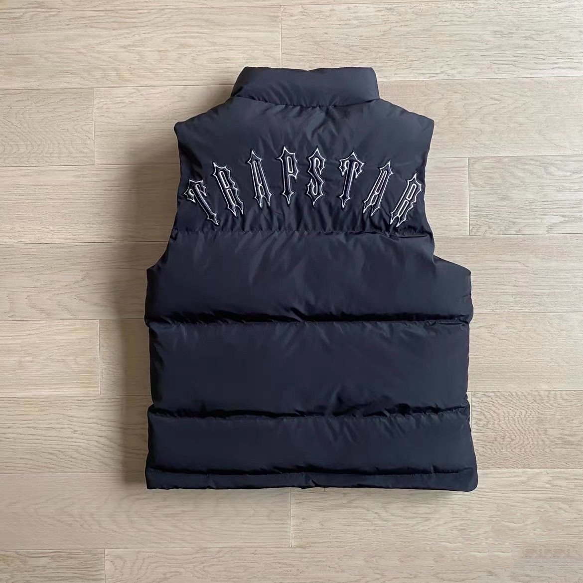 Trapstart Puffer Vest Black Unisex