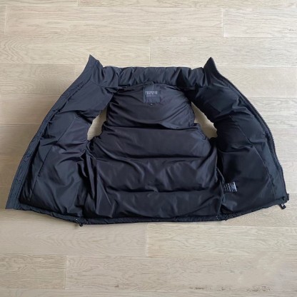 Trapstart Puffer Vest Black Unisex