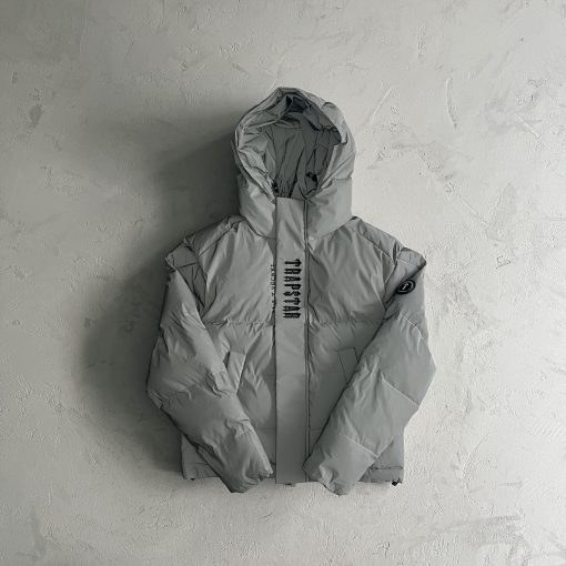 Trapstar Shooters Puffer Jacket Grey