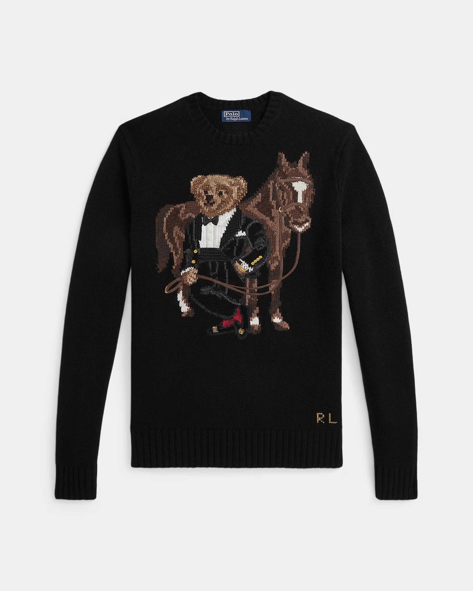 【Up to 59% off！】Polo Bear Wool Sweater