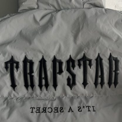 Trapstar Shooters Puffer Jacket Grey
