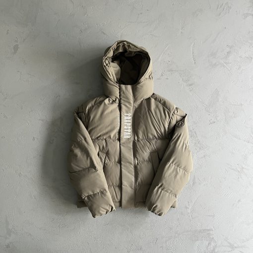 Trapstar Shooters Puffer Jacket Beige