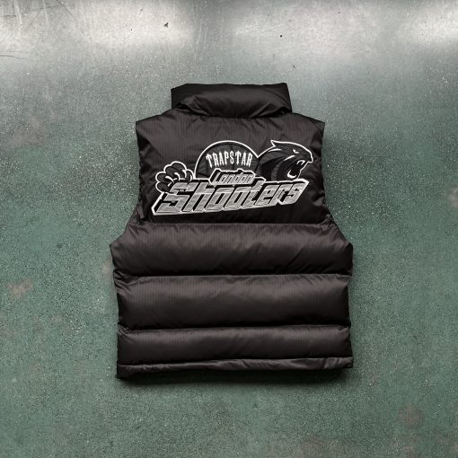 Trapstar Decoded Puffer Vest Black