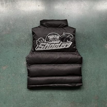 Trapstar Decoded Puffer Vest Black