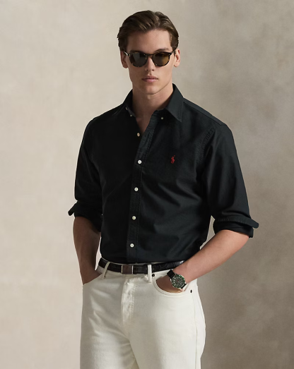 【Up to 59% off！】Garment-Dyed Oxford Shirt - All Fits