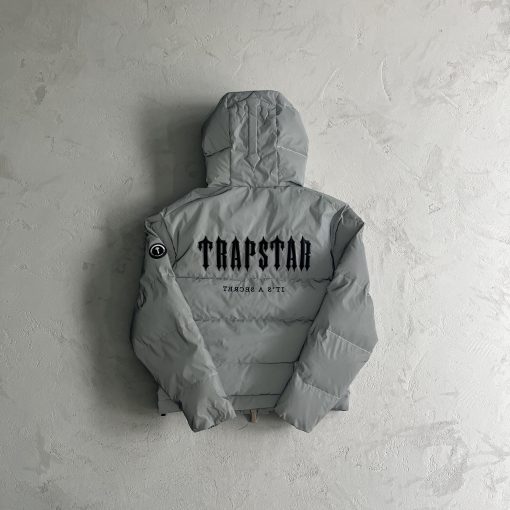 Trapstar Shooters Puffer Jacket Grey