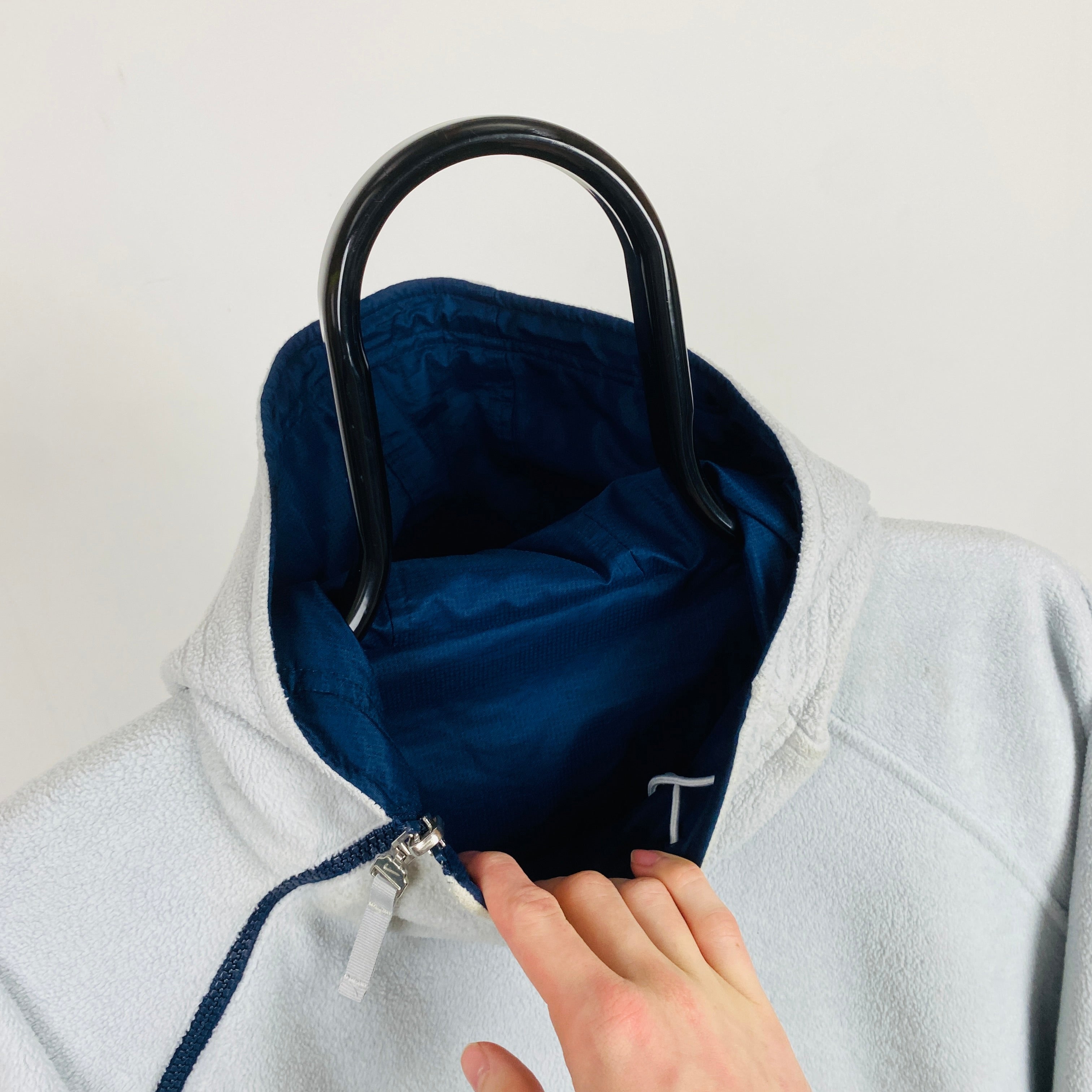 2000'sSidewinder Reversible Fleece Coat Jacket Baby Blue