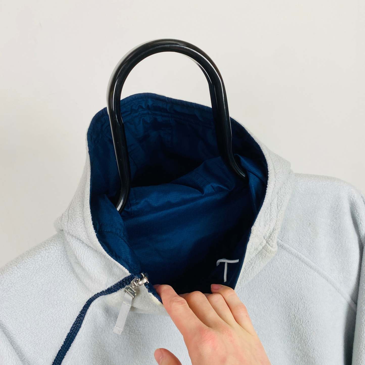 2000'sSidewinder Reversible Fleece Coat Jacket Baby Blue