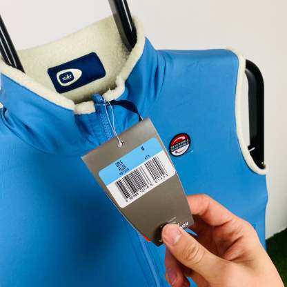 2000'sReversible Fleece Gilet Jacket Baby Blue