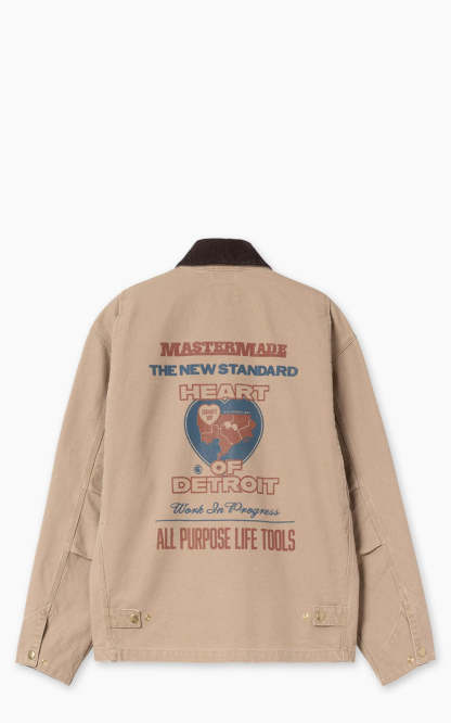  WIP OG Arcan Graphic Jacket Dearborn Canvas Heavy Stone Wash Dusty H Brown/Tobacco