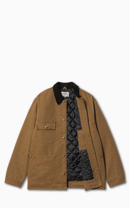  WIP OG Chore Coat Aged Canvas Deep H Brown/Black