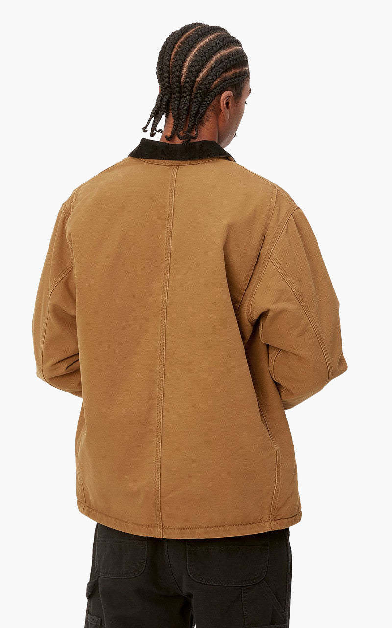  WIP OG Chore Coat Aged Canvas Deep H Brown/Black