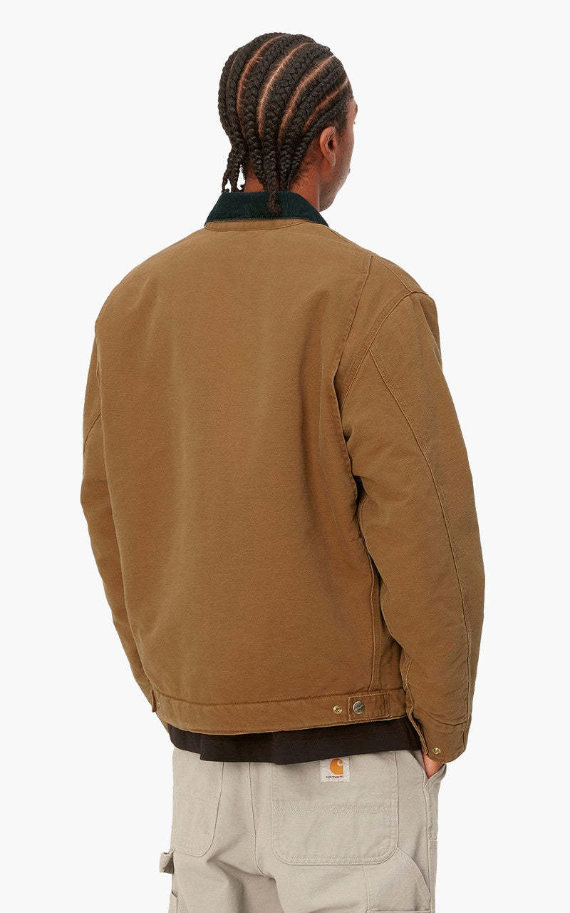  WIP OG Detroit Jacket Dearborn Canvas Deep H Brown/Black Aged