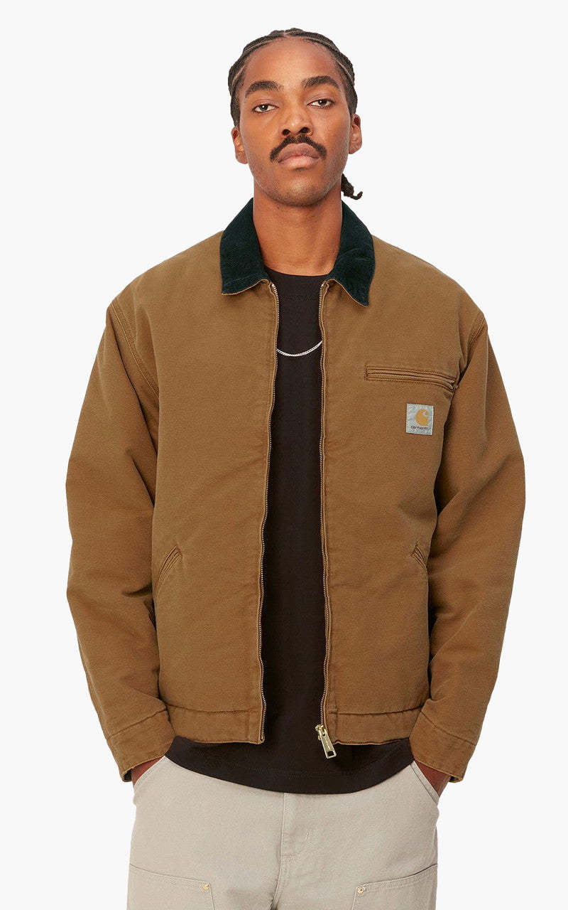  WIP OG Detroit Jacket Dearborn Canvas Deep H Brown/Black Aged