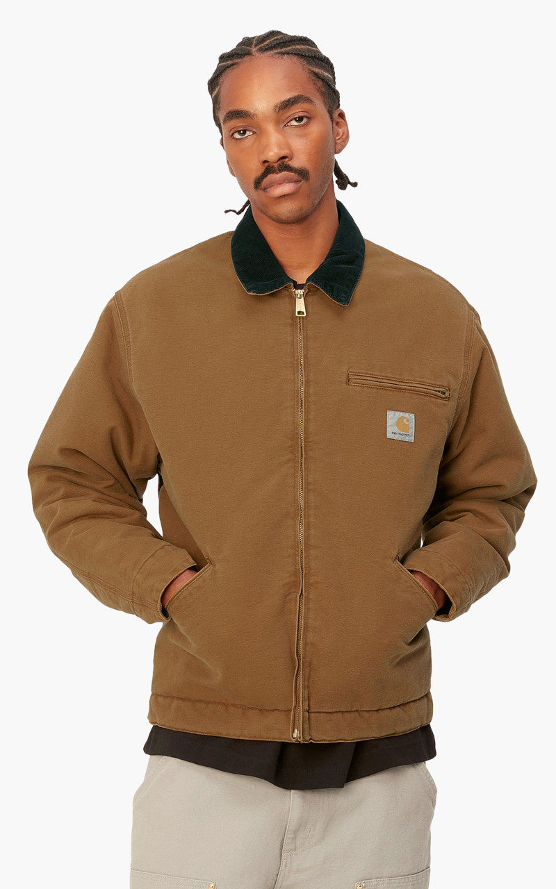  WIP OG Detroit Jacket Dearborn Canvas Deep H Brown/Black Aged