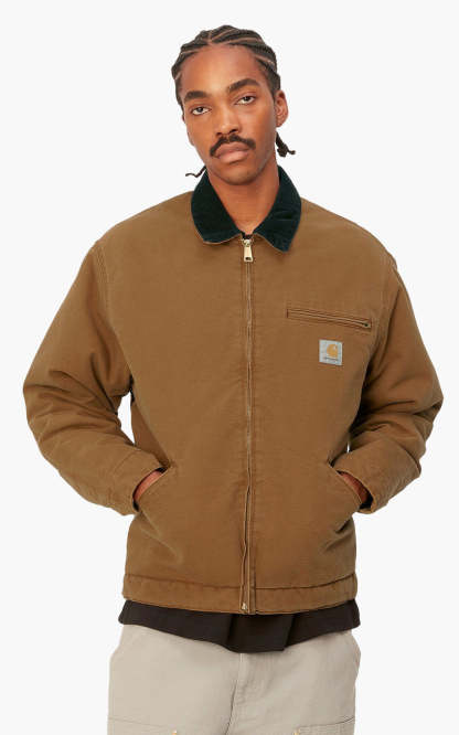  WIP OG Detroit Jacket Dearborn Canvas Deep H Brown/Black Aged