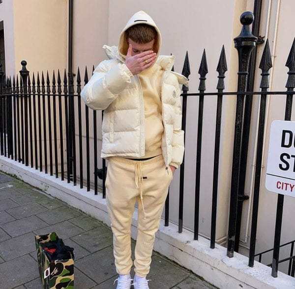 Trapstar White Puffer Jacket Men