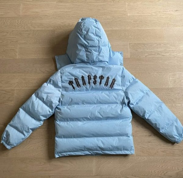 Trapstar Irongate Puffer Jacket Ice Blue