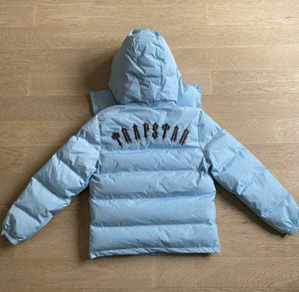 Trapstar Irongate Puffer Jacket Ice Blue