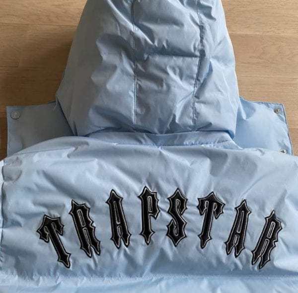 Trapstar Irongate Puffer Jacket Ice Blue
