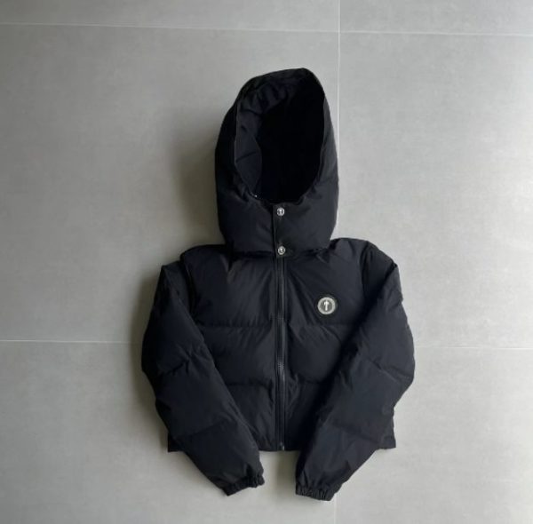 Trapstar Decoded Puffer Jacket Black