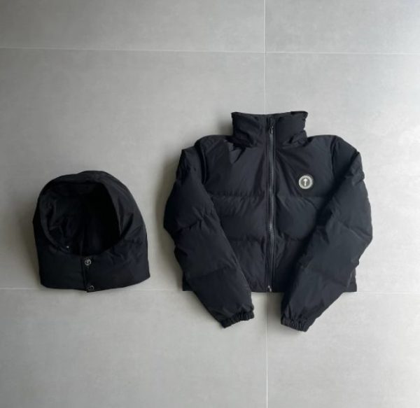 Trapstar Decoded Puffer Jacket Black