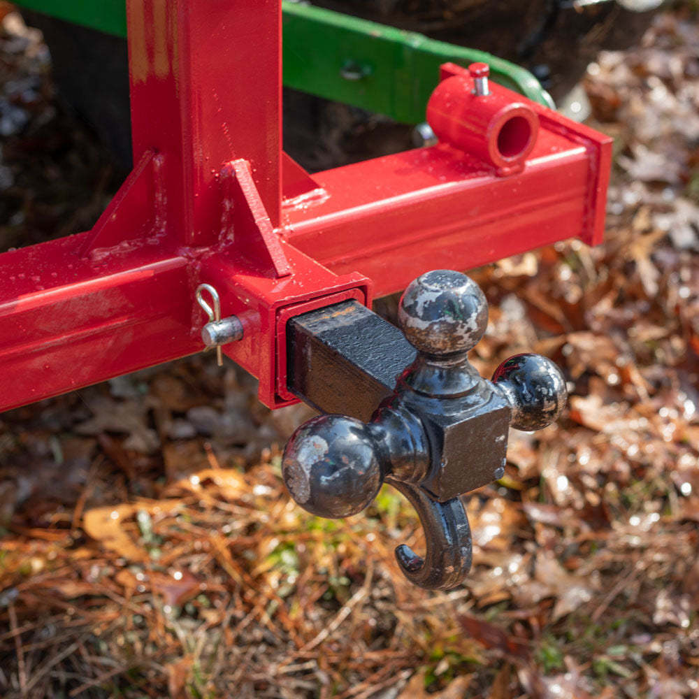 Scratch and Dent - Tractor Trailer Hitch Gooseneck Receiver 3 Point Hay Attachment