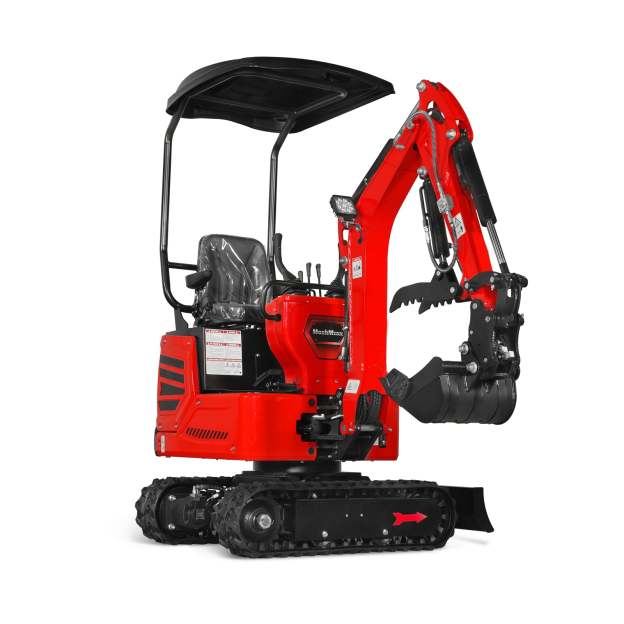 Mini Compact Excavator HONDA GX390 Engine, 65.7” Max. Digging Depth, 2280 LBS Operating Weight, MEC10