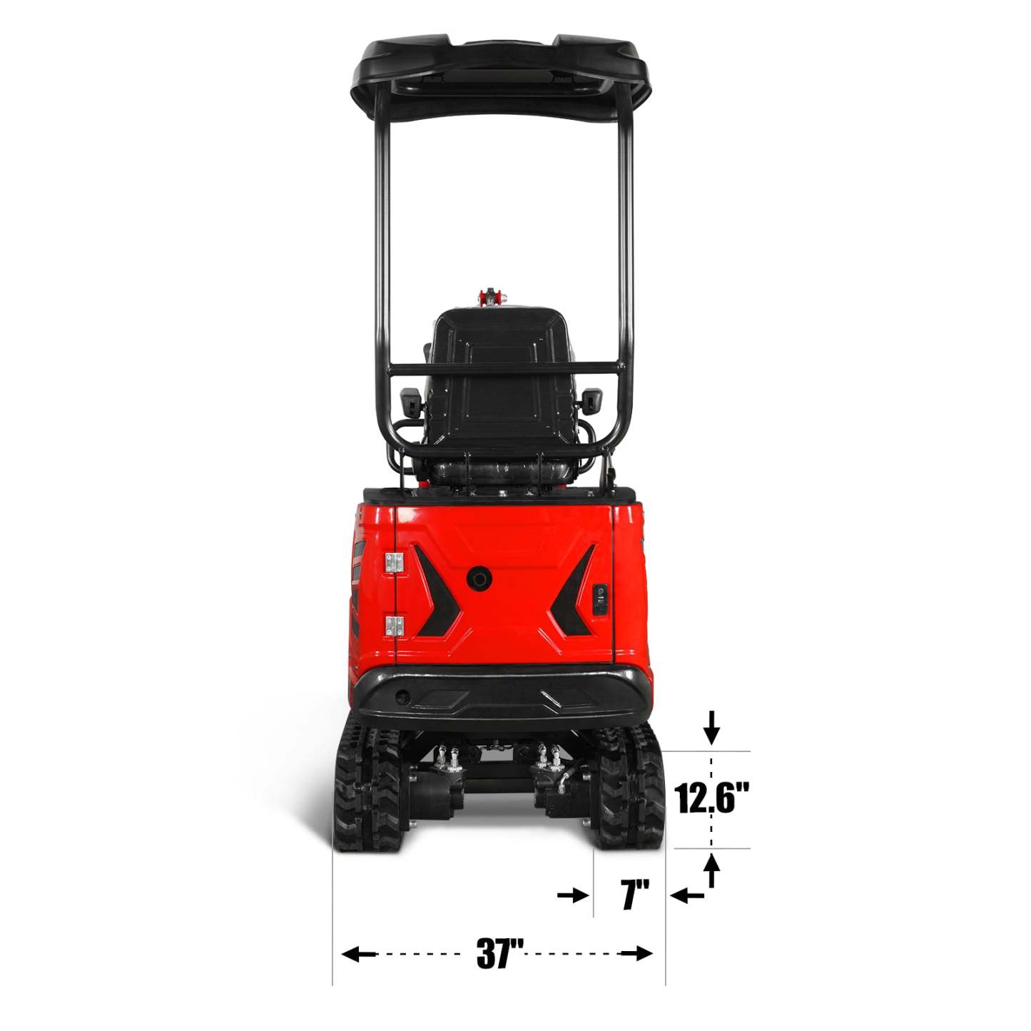 Mini Compact Excavator HONDA GX390 Engine, 65.7” Max. Digging Depth, 2280 LBS Operating Weight, MEC10