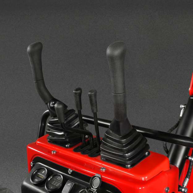 Mini Compact Excavator HONDA GX390 Engine, 65.7” Max. Digging Depth, 2280 LBS Operating Weight, MEC10