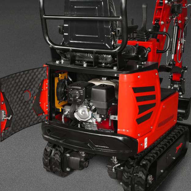 Mini Compact Excavator HONDA GX390 Engine, 65.7” Max. Digging Depth, 2280 LBS Operating Weight, MEC10