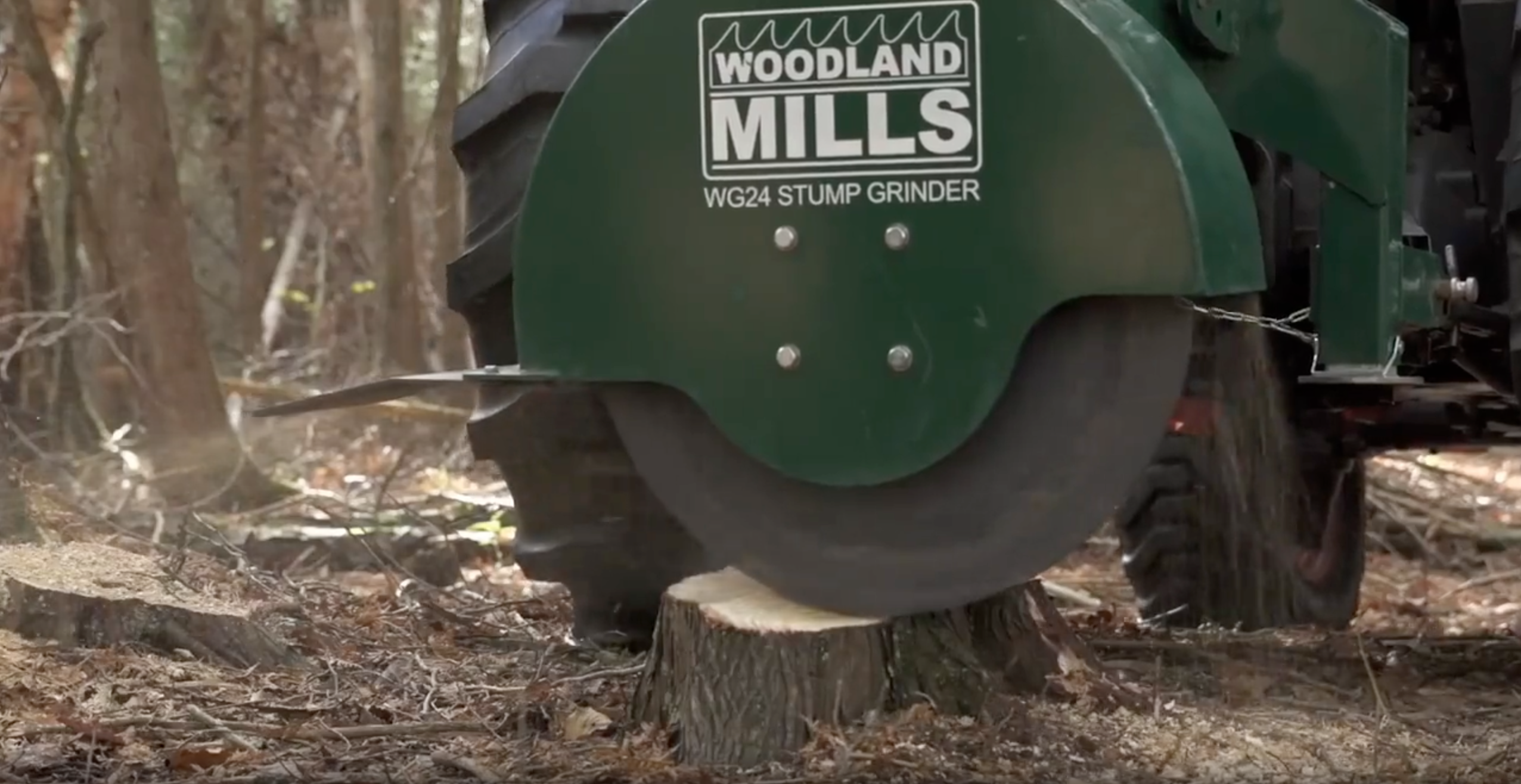 WG24 Stump Grinder