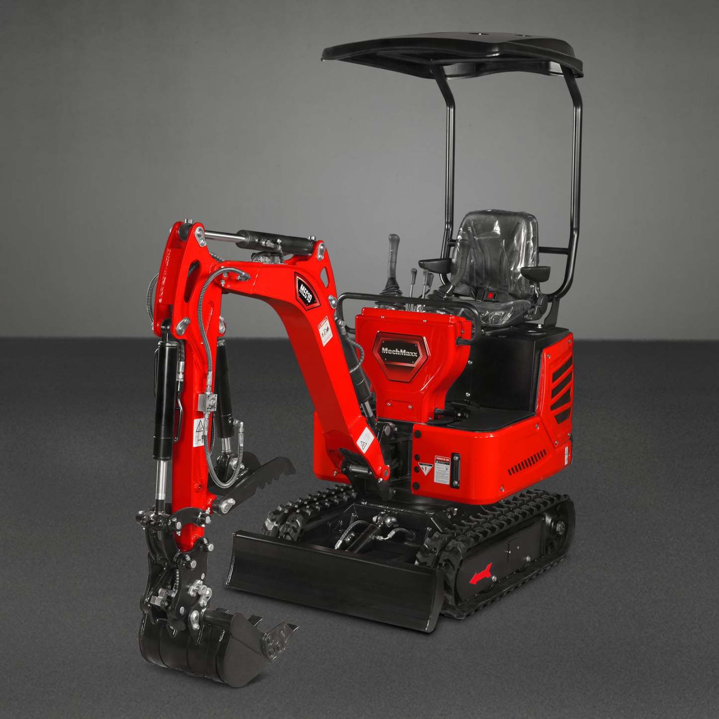 Mini Compact Excavator HONDA GX390 Engine, 65.7” Max. Digging Depth, 2280 LBS Operating Weight, MEC10
