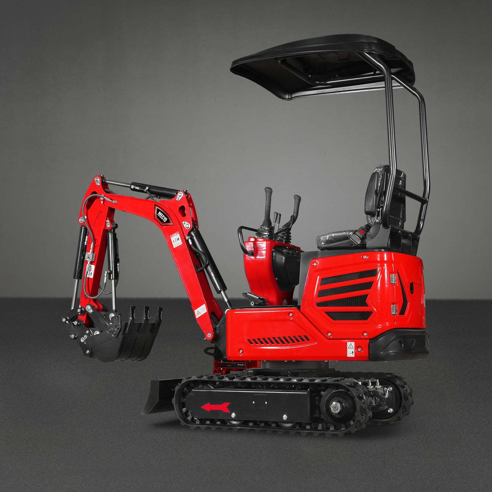 Mini Compact Excavator HONDA GX390 Engine, 65.7” Max. Digging Depth, 2280 LBS Operating Weight, MEC10