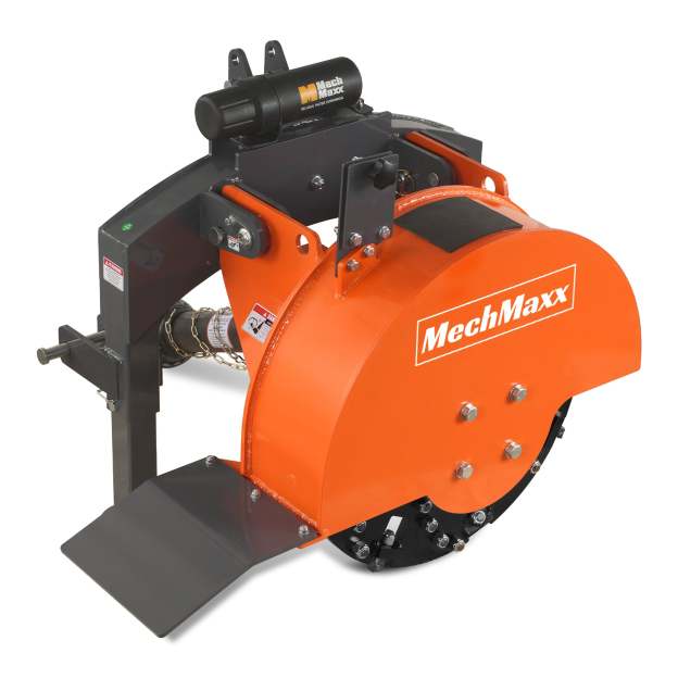 3-Point PTO Stump Grinder with 34 Carbide Teeth (PTO Shaft Included with Slip Clutch), for 15-45HP Tractor, SG24