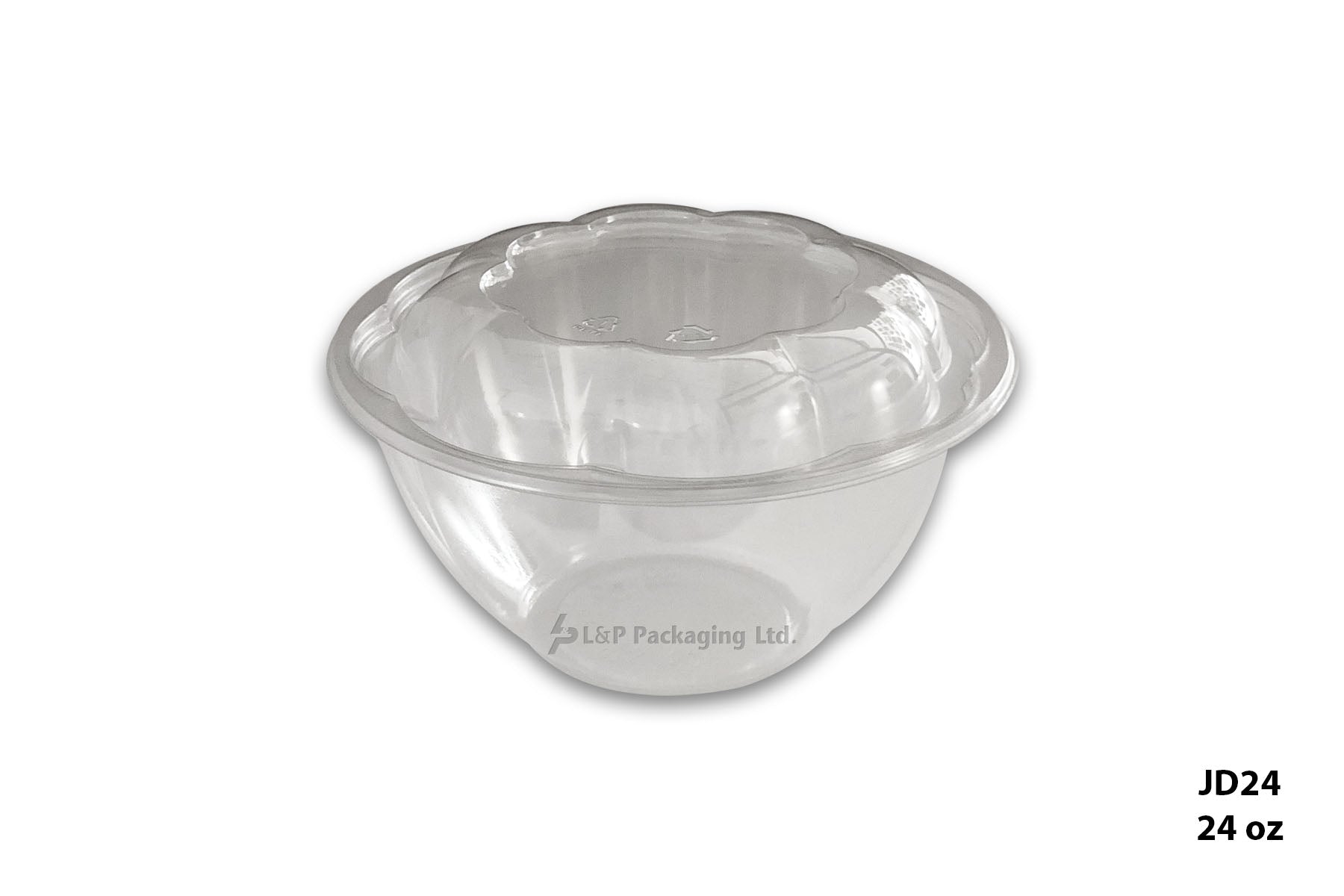 Floral Shaped Salad Containers