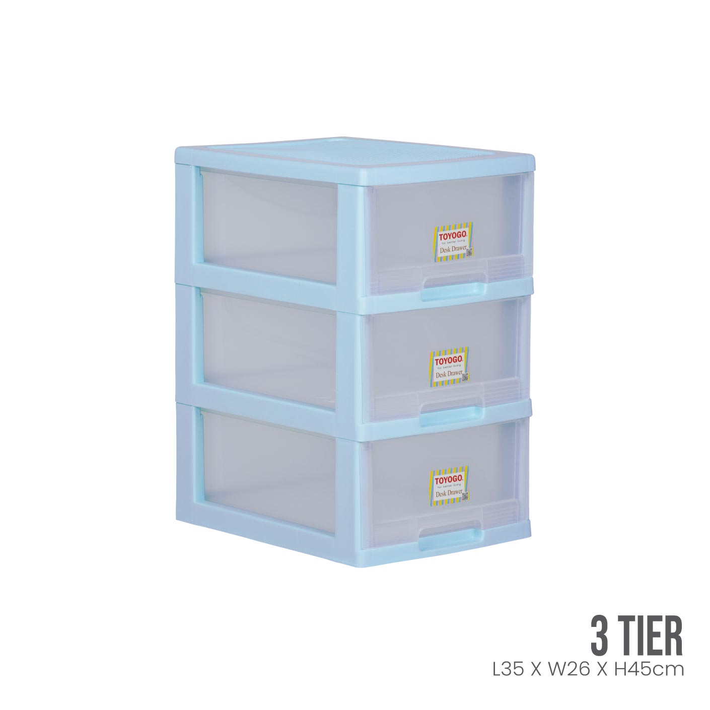 3 TIER MARINE A4 DRAWER (3B) (542-3)