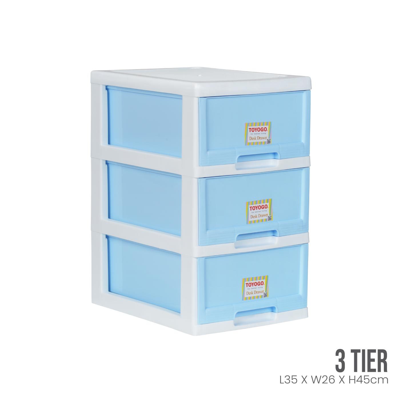 3 TIER MARINE A4 DRAWER (3B) (542-3)