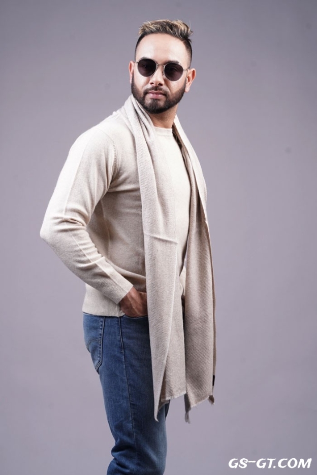 Pashmina Scarf 100% Pure Cashmere 13" × 65" Scarf