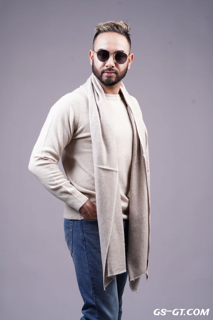 Pashmina Scarf 100% Pure Cashmere 13" × 65" Scarf