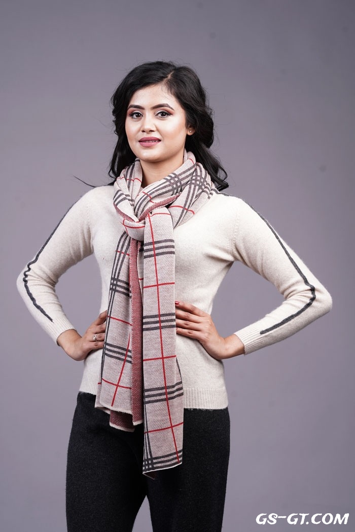 Pashmina Stole 100% Pure Cashmere Printed Shawl 28"×80"