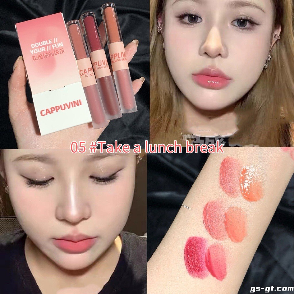 Cappvini Double-Ended  Lip Gloss & Lip Mousse