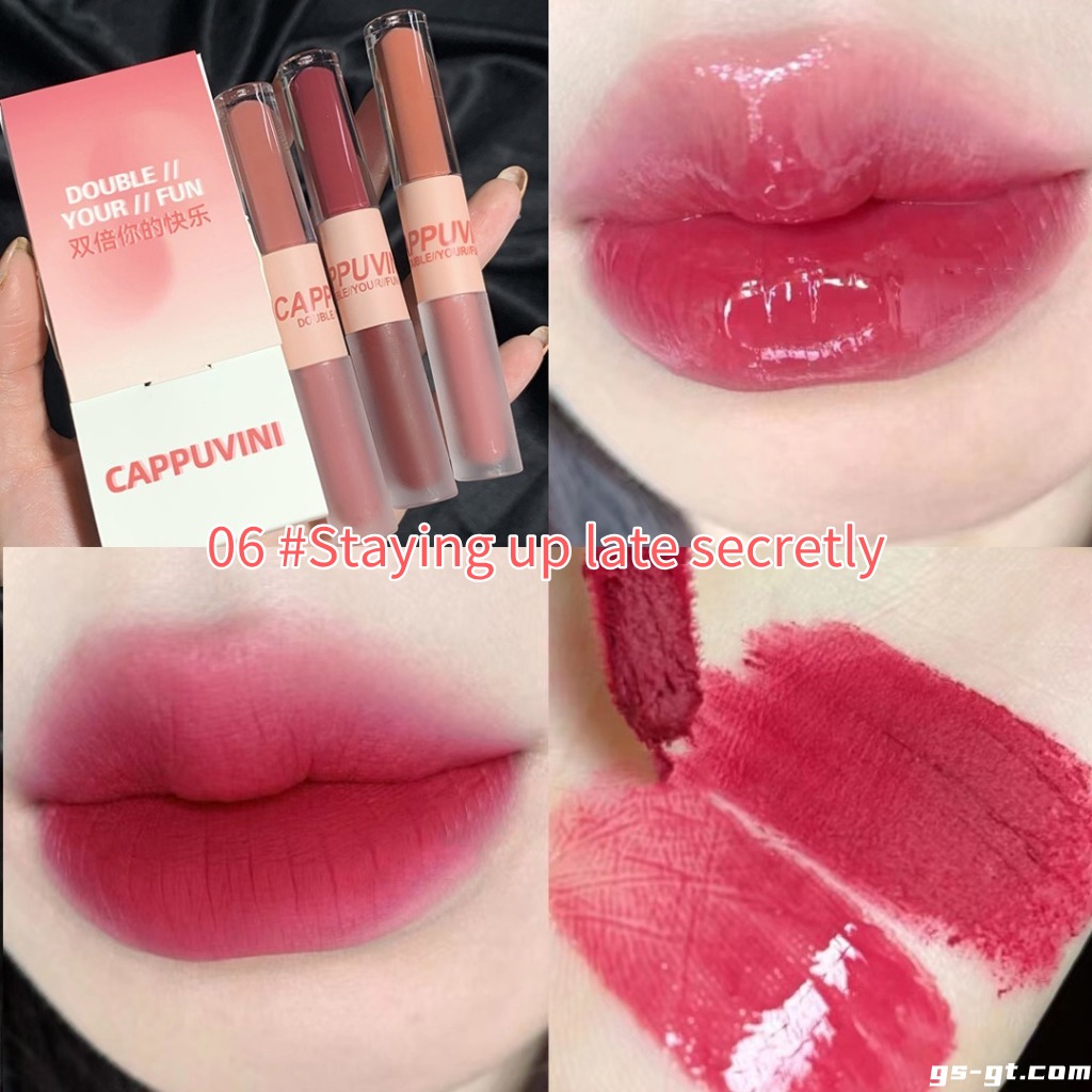 Cappvini Double-Ended  Lip Gloss & Lip Mousse