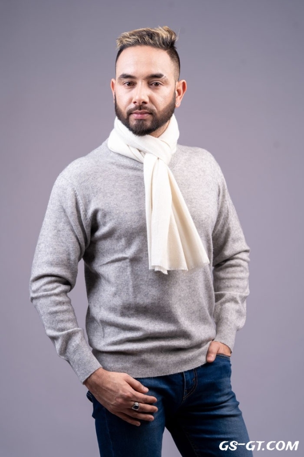 Pashmina Scarf 100% Cashmere 13" × 65" Scarf